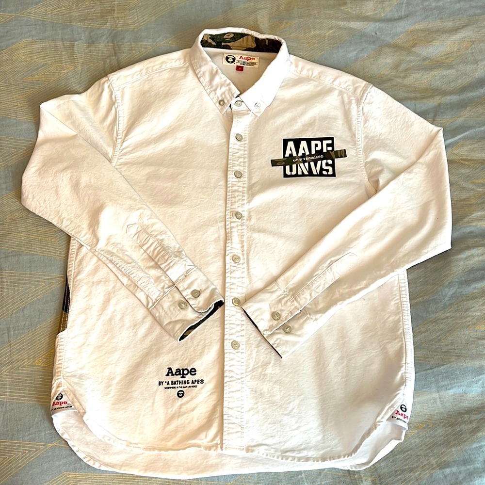 Aape by A Bathing Ape button up